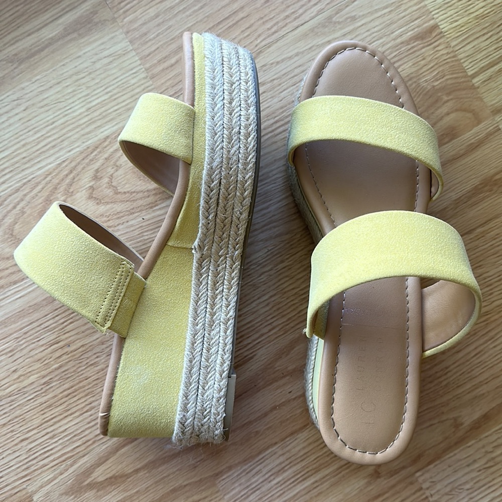 Lauren Conrad espadrilles sandals size 9 - Picture 2 of 7